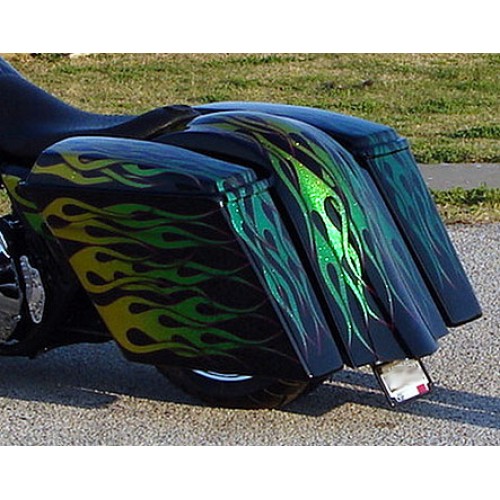 stretched saddlebags